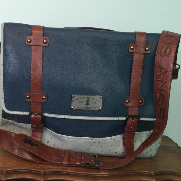 🔥Christian Audigier Los Angeles Messenger Bag - Picture 4 of 8